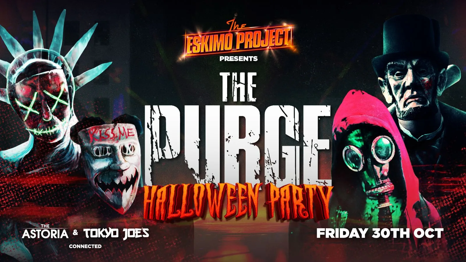 The Eskimo project - The Purge Halloween Special at The Astoria
