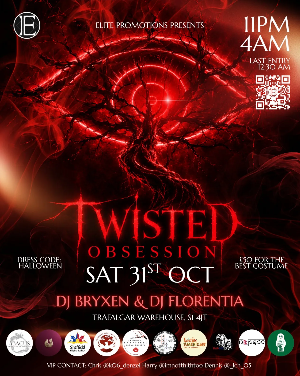 Elite Promotions Presents 'Twisted Obsession' at Trafalgar Warehouse