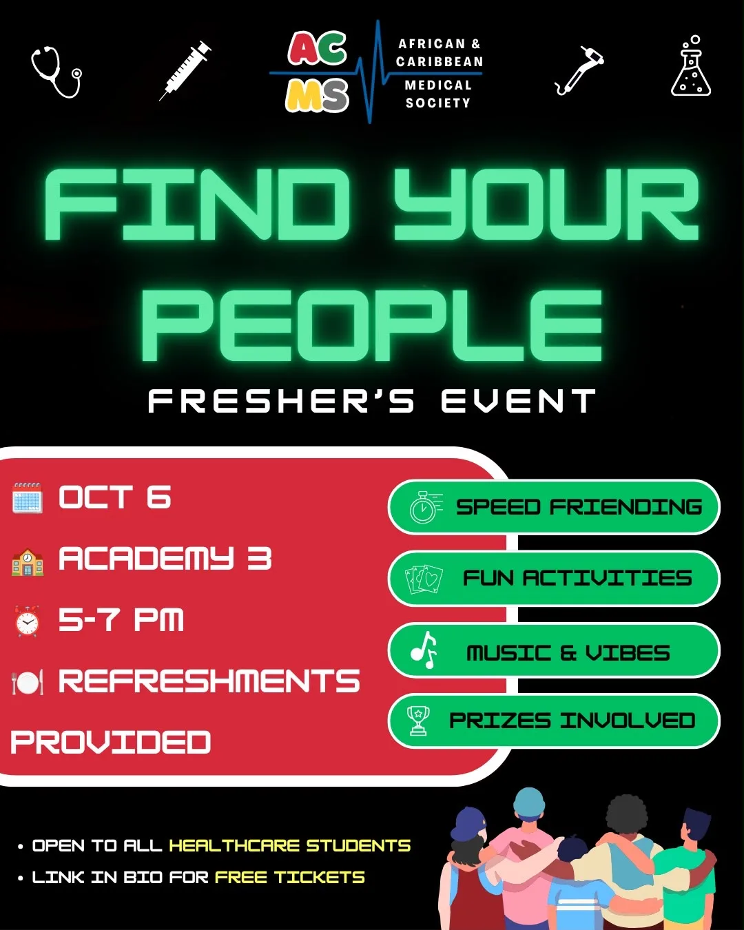 Find Your People - ACMS at Manchester Academy