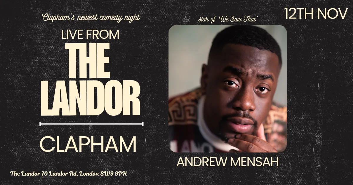 Andrew Mensah: Live From The Landor