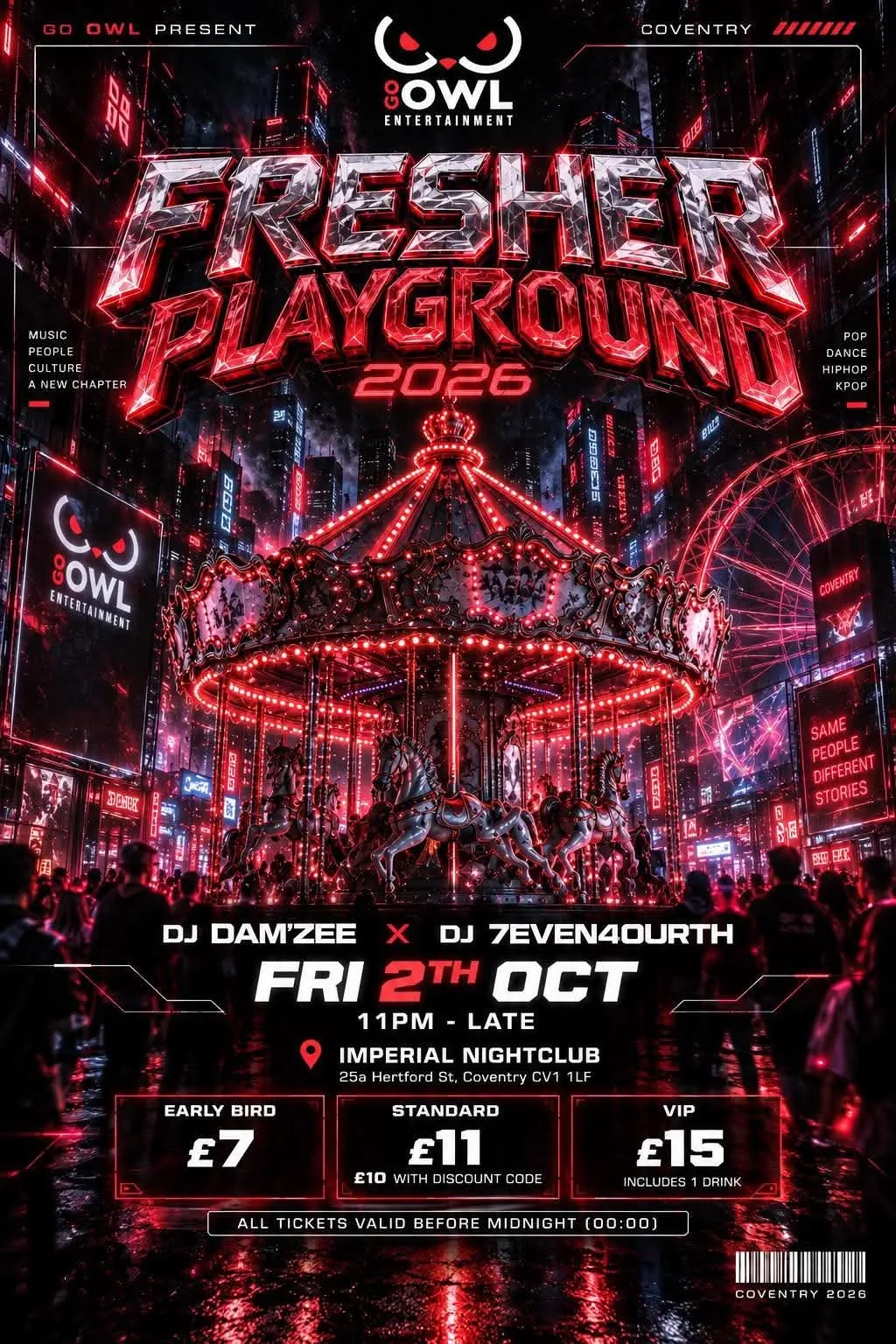 THE ULTIMATE FRESHERS' PLAYGROUND 👾