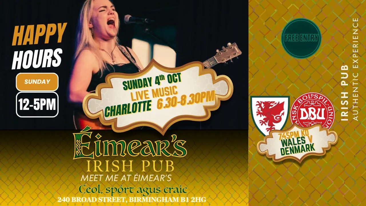 Eimear’s Presents Super Sundays at Éimear’s Irish Pub