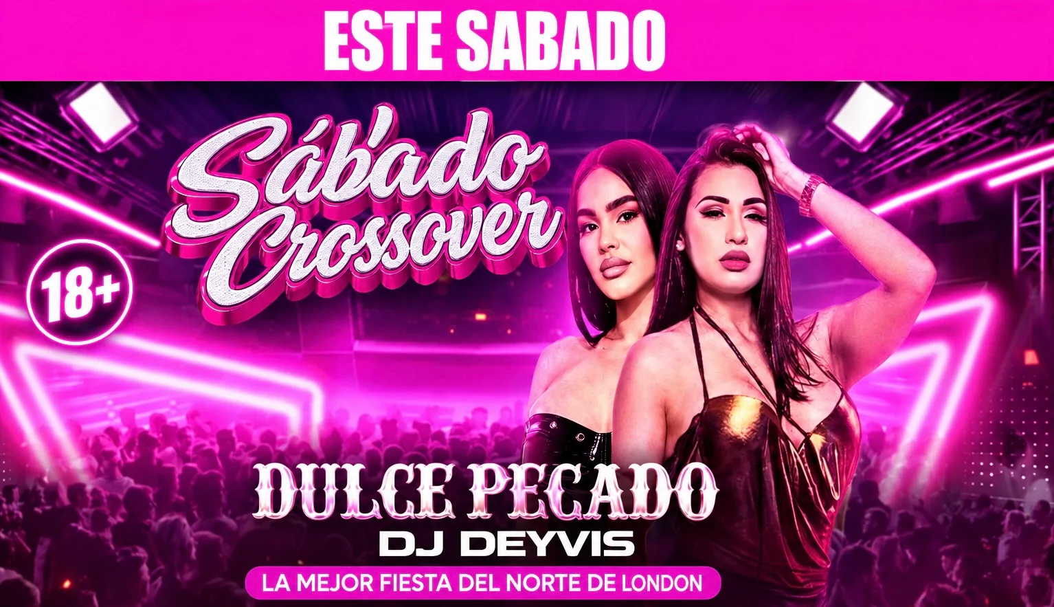 SABADO CROSSOVER @DULCE PECADO NIGHTCLUB