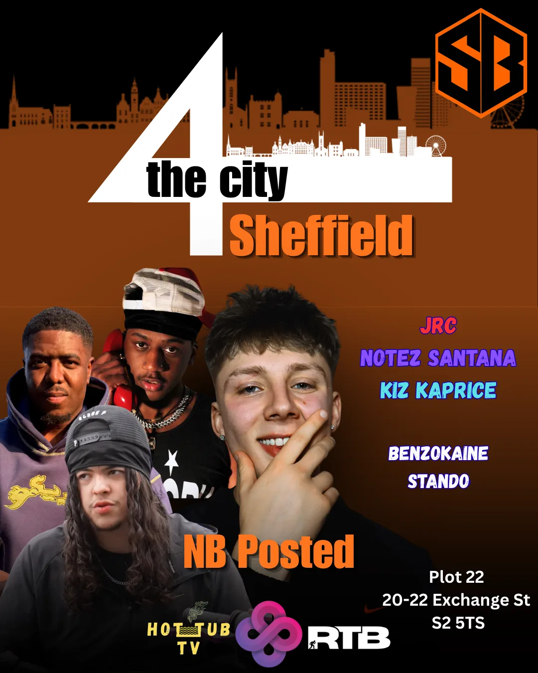 4 THE CITY TOUR - NBPOSTED IN SHEFF #0114 at Plot 22