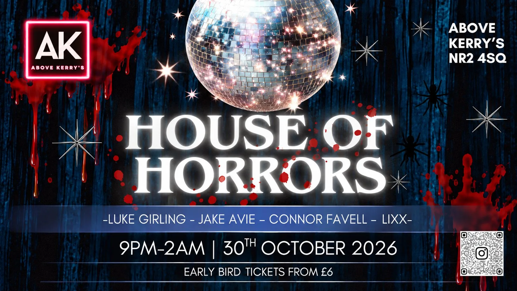 HALLOWEEN HOUSE at ABOVE KERRY'S