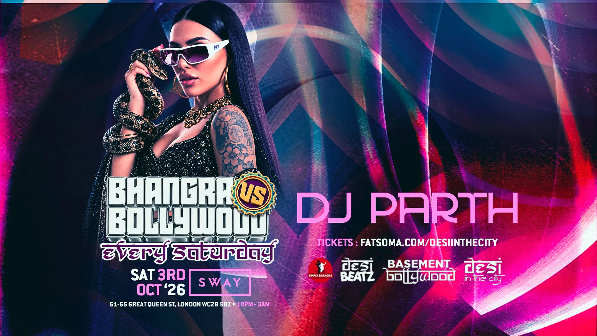 BHANGRA vs BOLLYWOOD! | 03.10.26 | SWAY BAR at Sway Bar