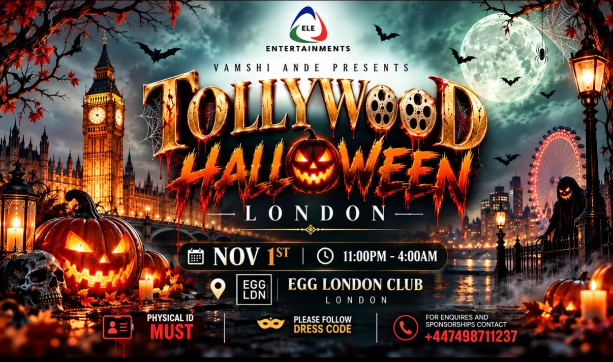 Tollywood HALLOWEEN 🎃 LONON 🇬🇧 by ELE.ENTERTAINMENTS