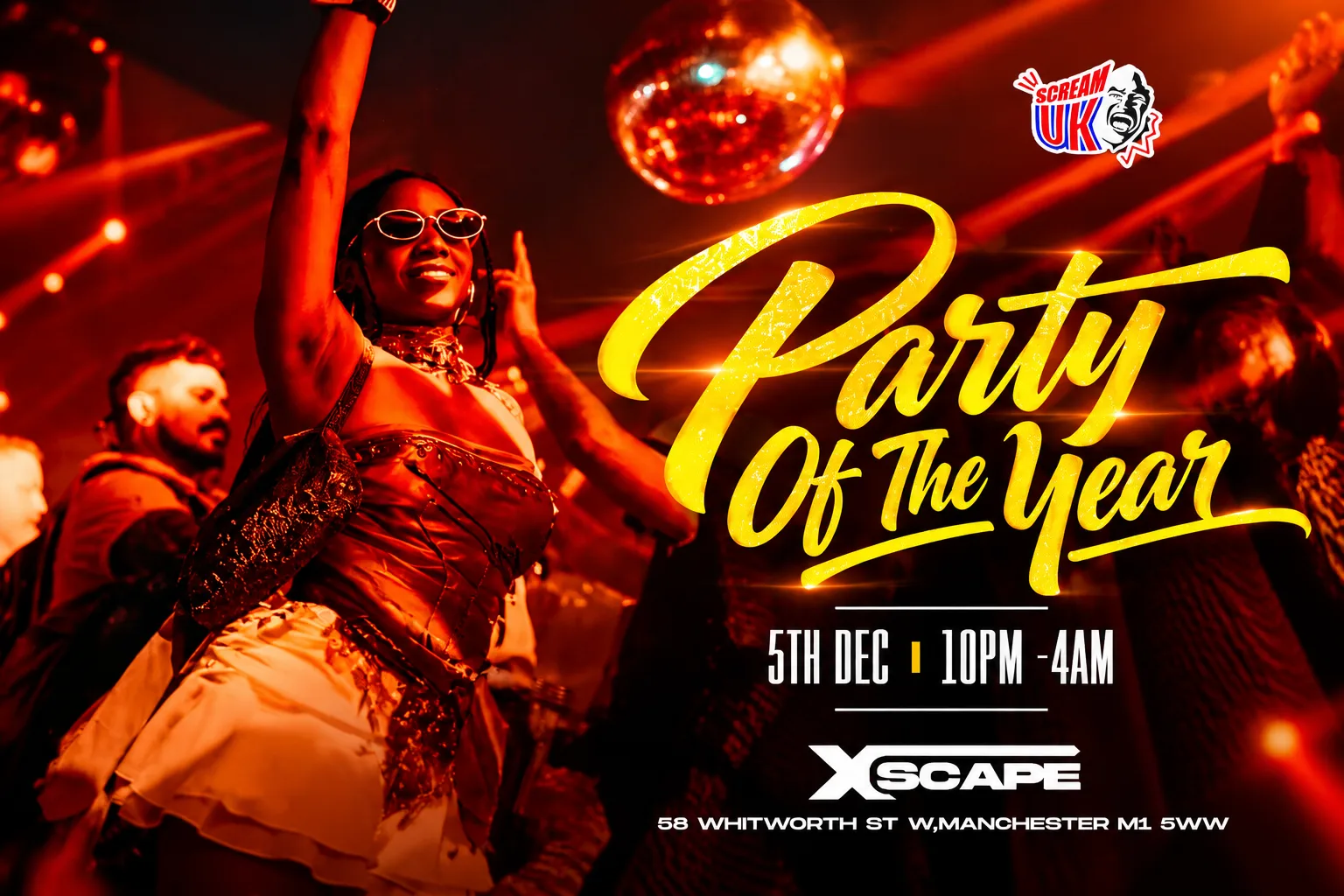 PARTY OF THE YEAR MANCHESTER at Xscape Manchester