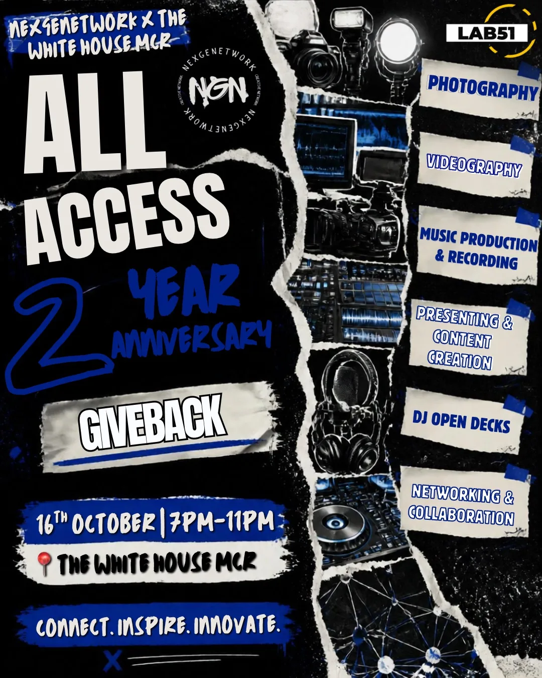 THE ALL ACCESS GIVEBACK EVENT - NGN 2 YEAR ANNIVERSARY