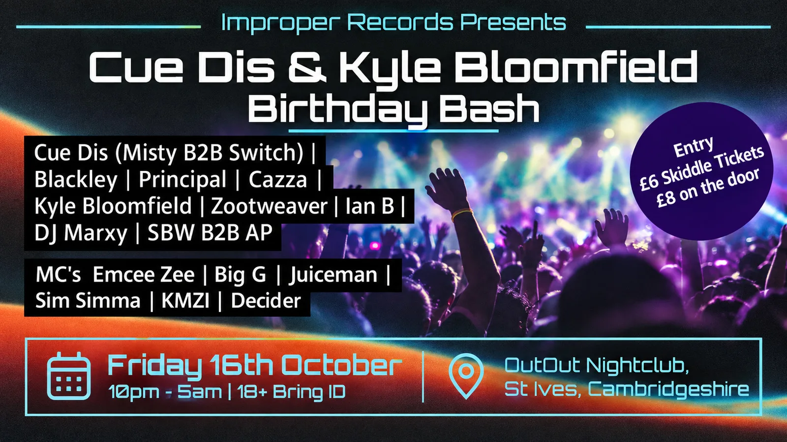 Improper Records at OutOut Nightclub