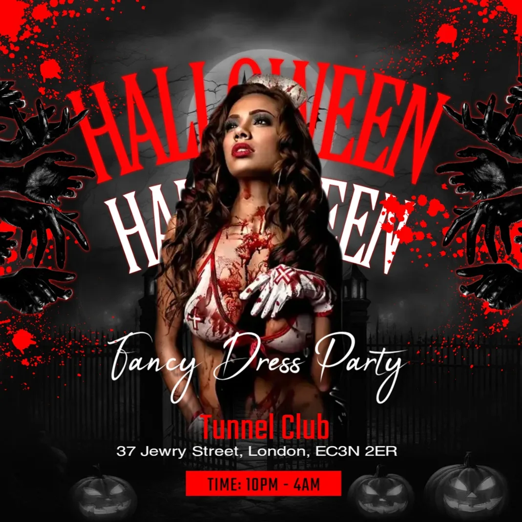 Fancy Dress Halloween Party at Tunnel Vision Club & Lounge