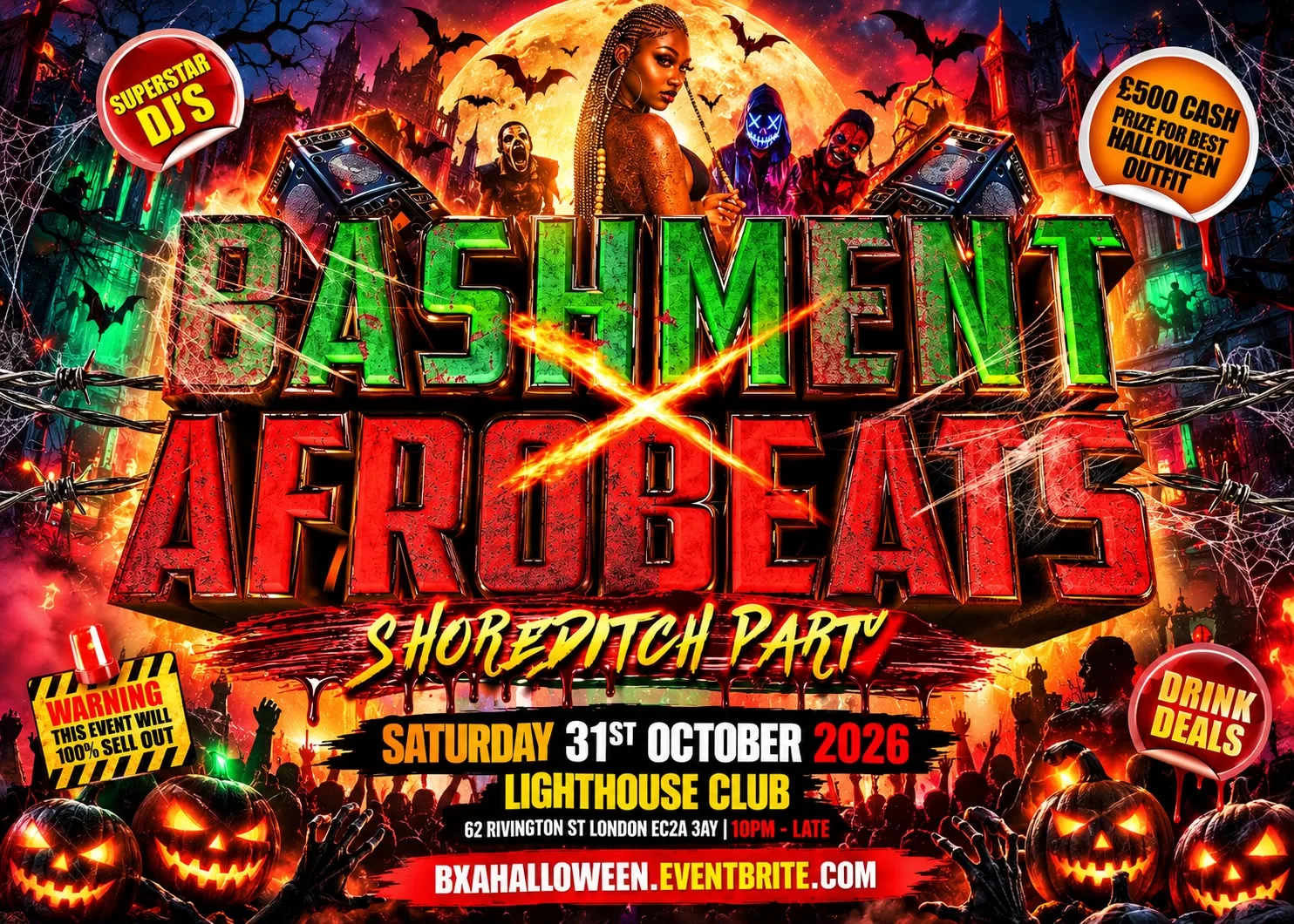 Bashment X Afrobeats - Shoreditch Party