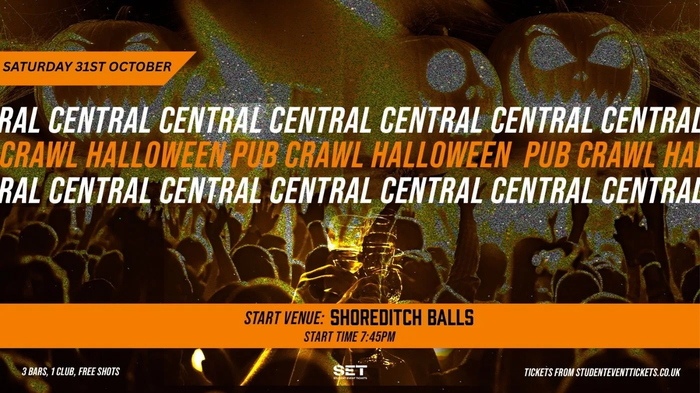 HALLOWEEN SHOREDITCH BAR CRAWL SATURDAY 31ST OCTOBER