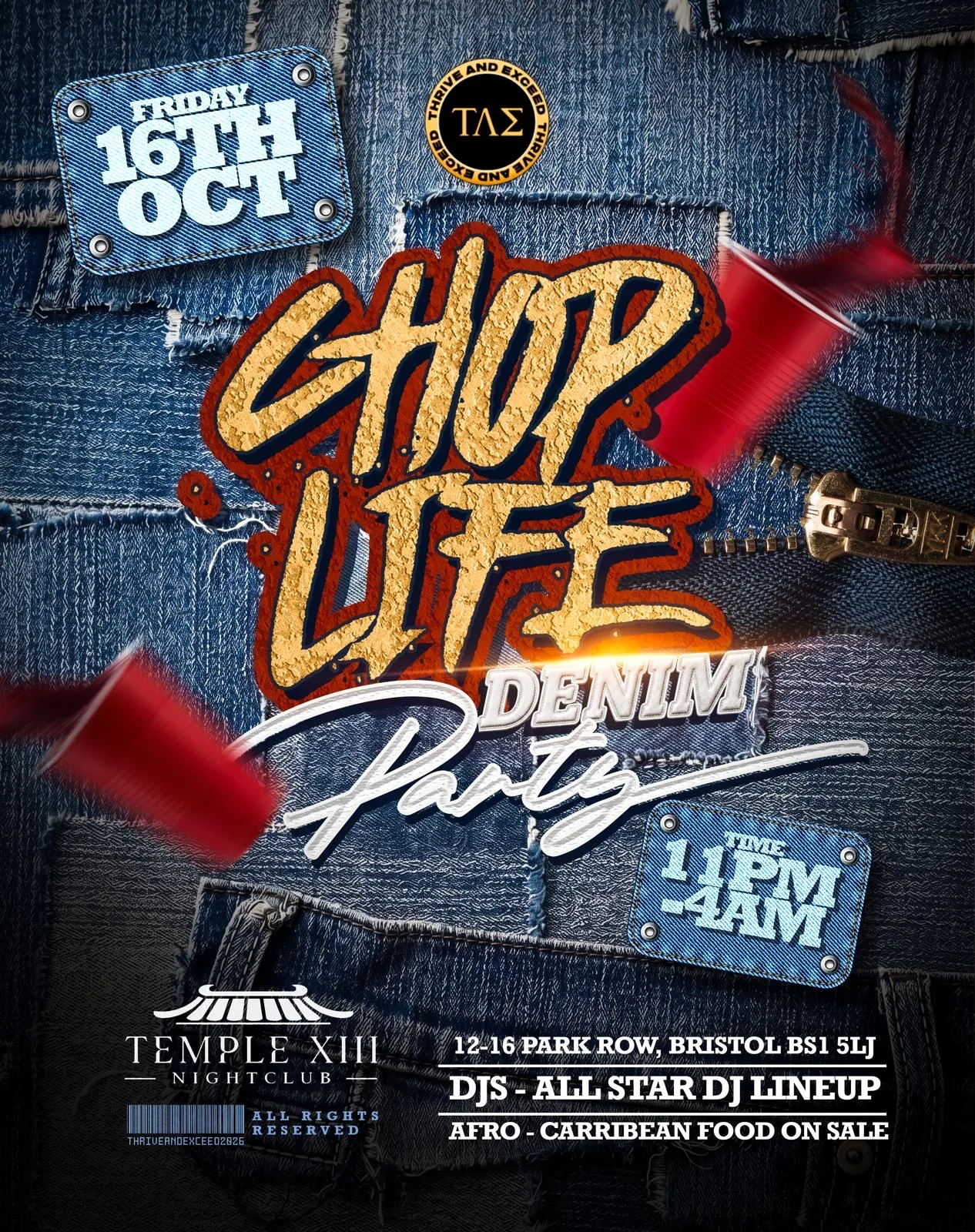 ΤΛΣ PRESENT: CHOP LIFE (BRISTOL) 👖