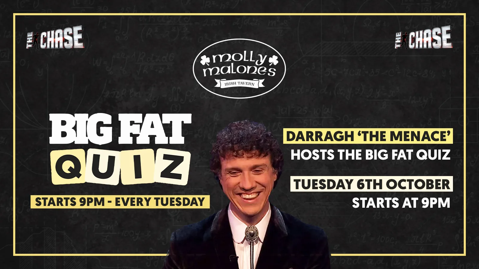 The Big Fat Quiz | Darragh 'The Menace' | Molly Malones