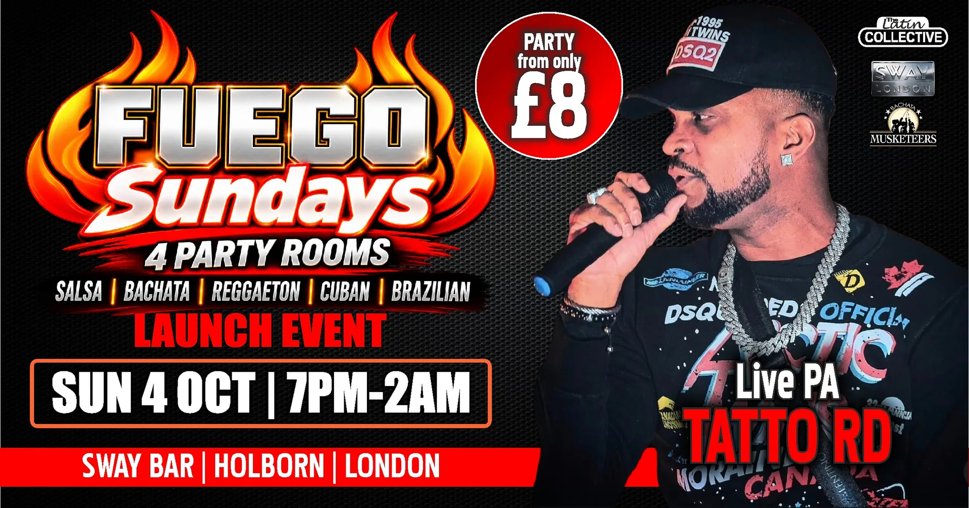 FUEGO Sundays LAUNCH EVENT