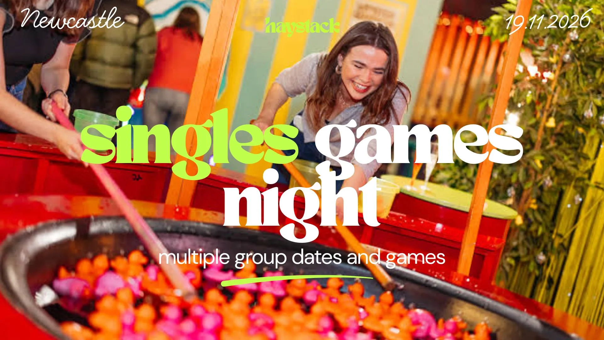 GAMES AND DRINKS WITH SINGLES | NEWCASTLE | THURSDAY 19TH NOVEMBER