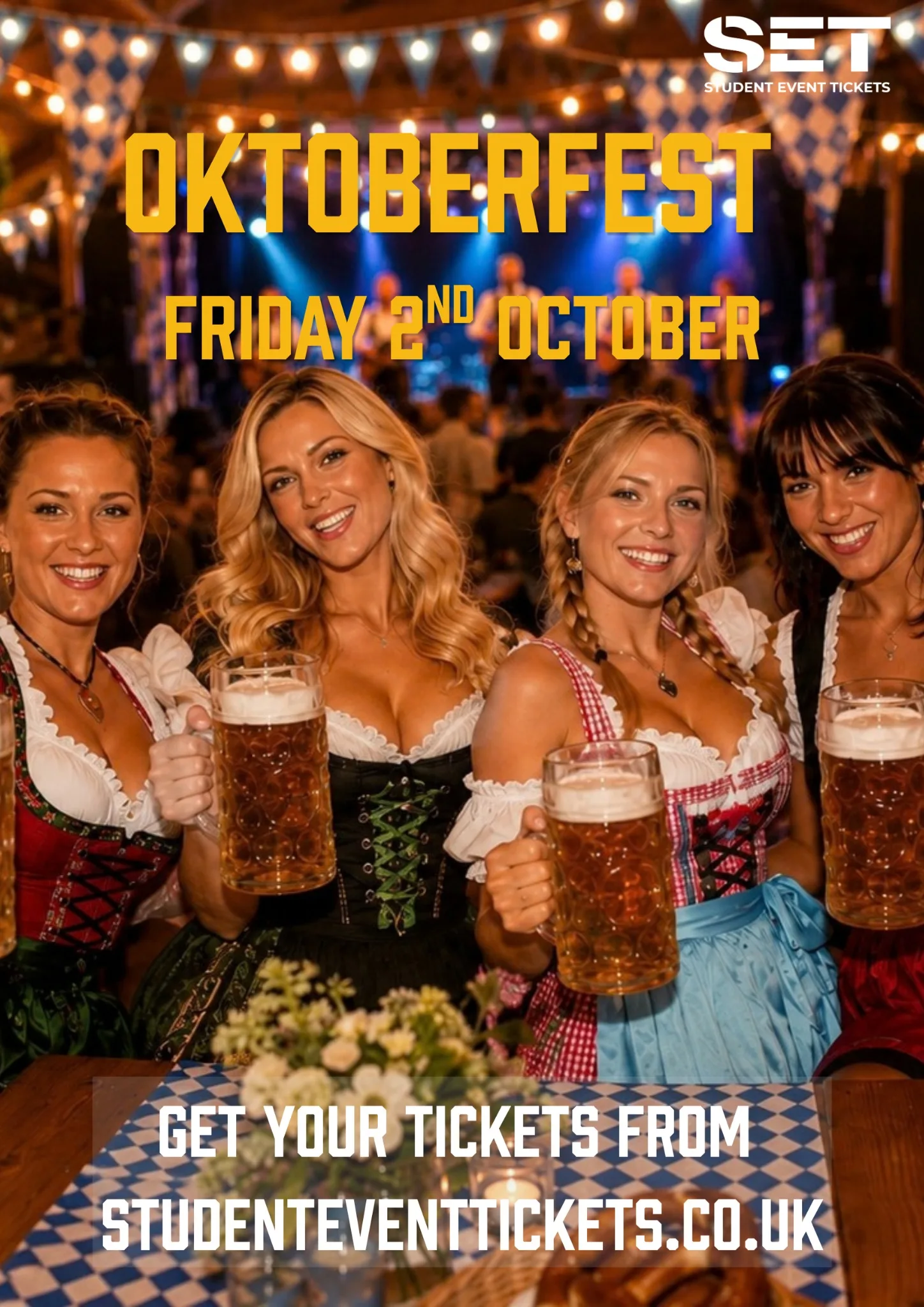 OKTOBERFEST IN FINSBURY PARK FRIDAY 2ND OCTOBER