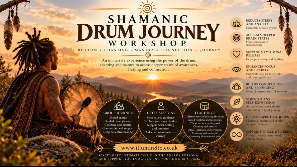 SHAMANIC DRUM WORKSHOP (Sunday 1st November) @ THE LIGHTHOUSE HUB 11AM at The lighthouse hub