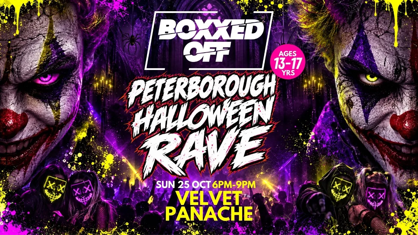 BOXXED OFF PETERBOROUGH HALLOWEEN RAVE 👻🎃💀