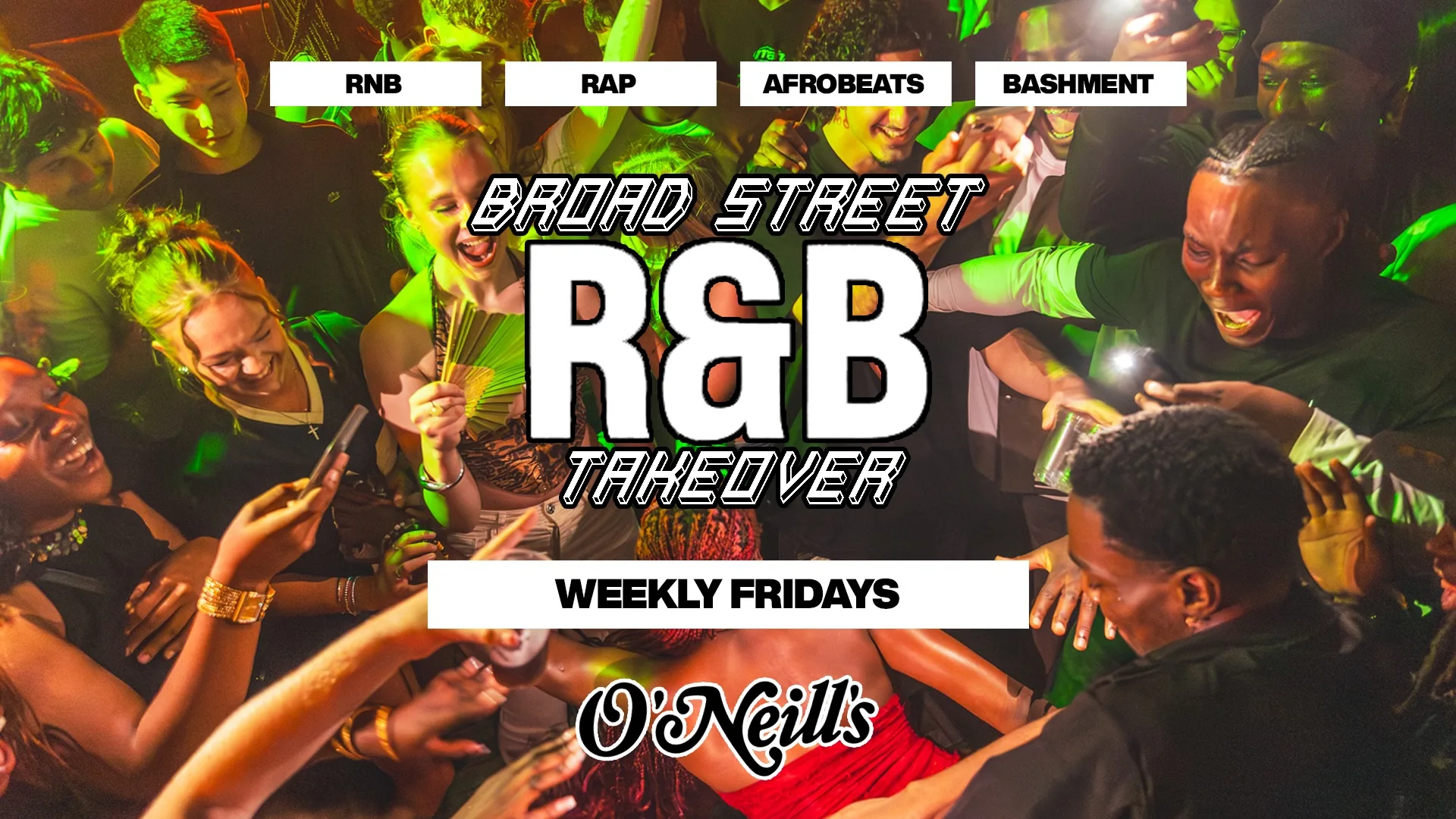 RnB Fridays🔥(also includes entry into ONLS)