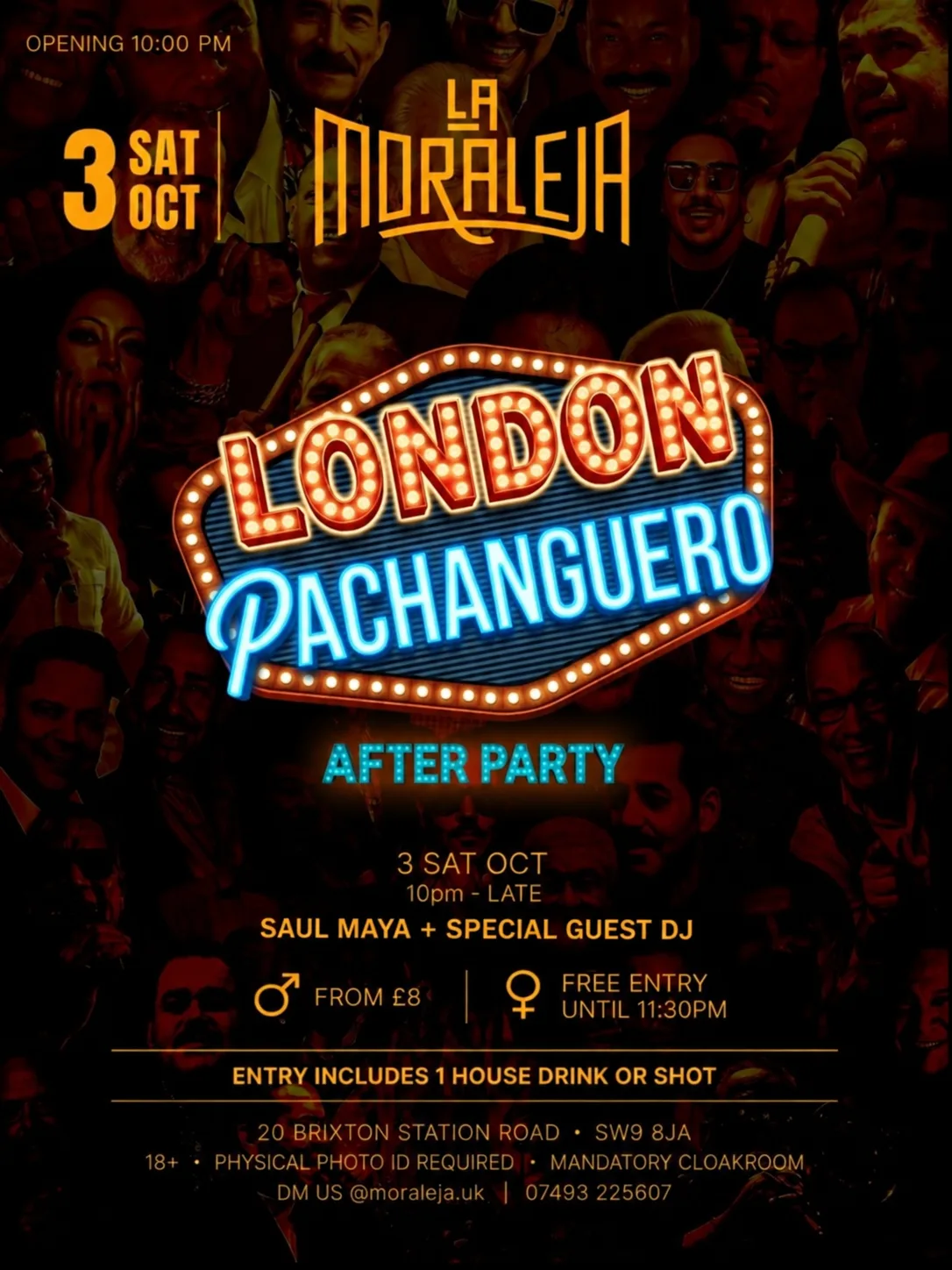 LONDON PACHANGUERO — GRUPO NICHE AFTER PARTY 🇨🇴 at La Moraleja Bar