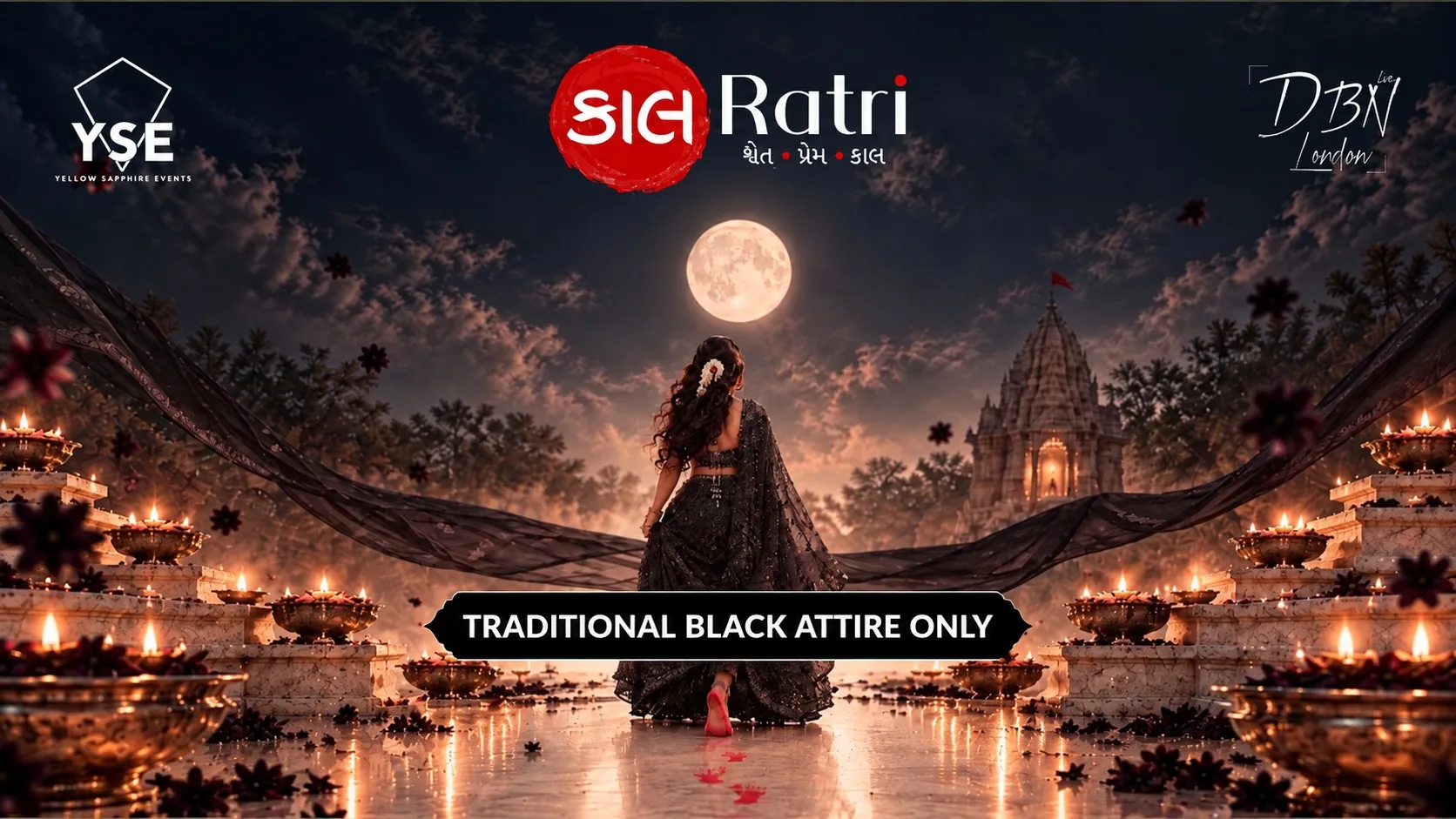 Kaal Ratri 🖤 The Finale Night of Tran Ratri at Neasden Studios