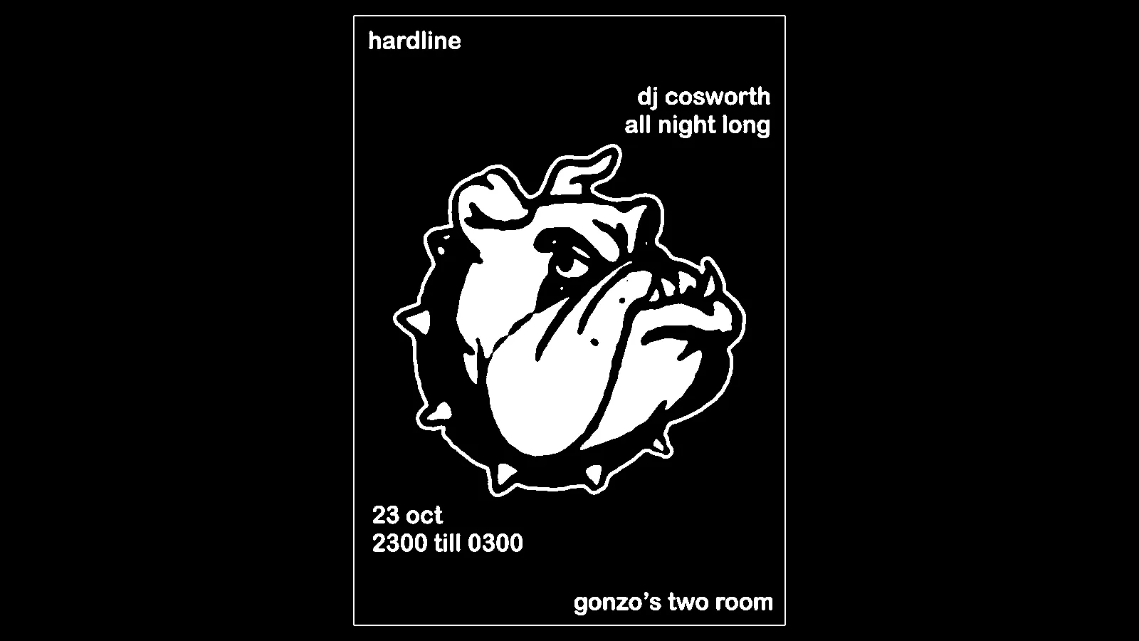 Hardline w DJ Cosworth - All Night Long