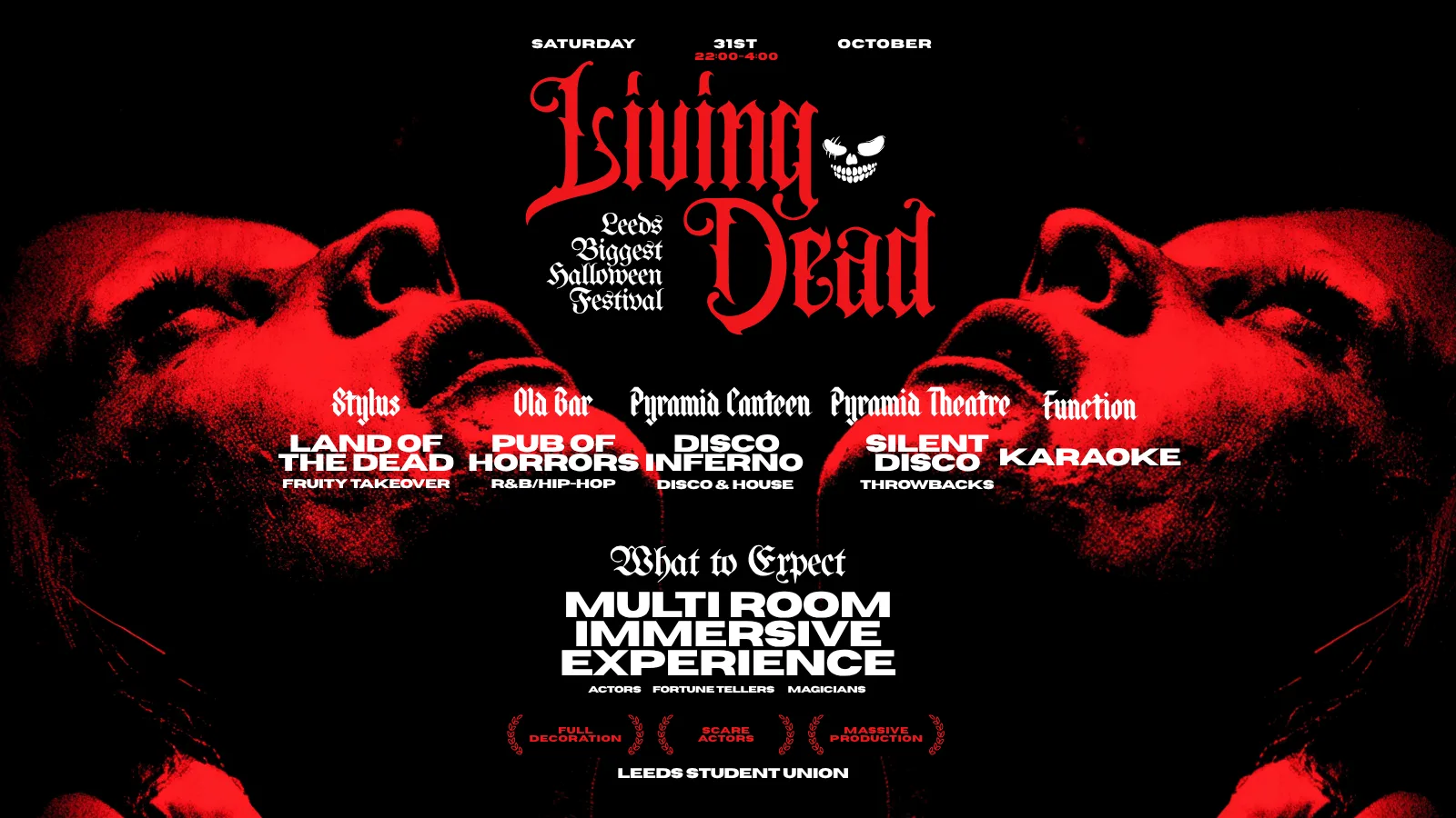 Living Dead Halloween Festival | Leeds at Leeds University Union