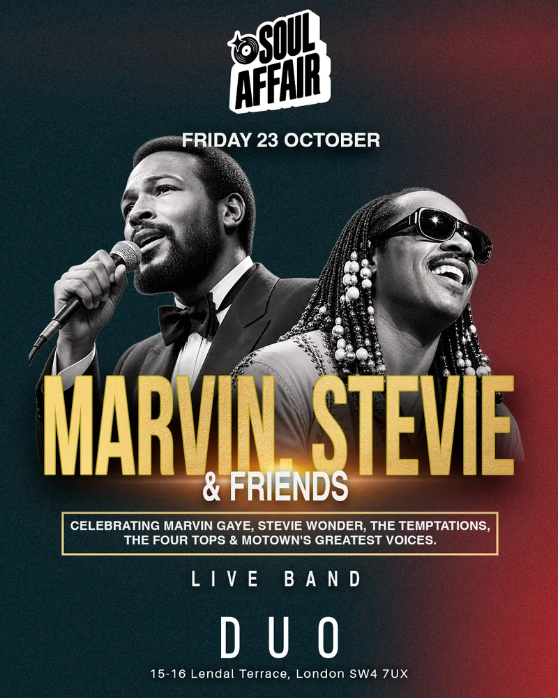 Soul Affair Marvin. Stevie & Friends at Duo