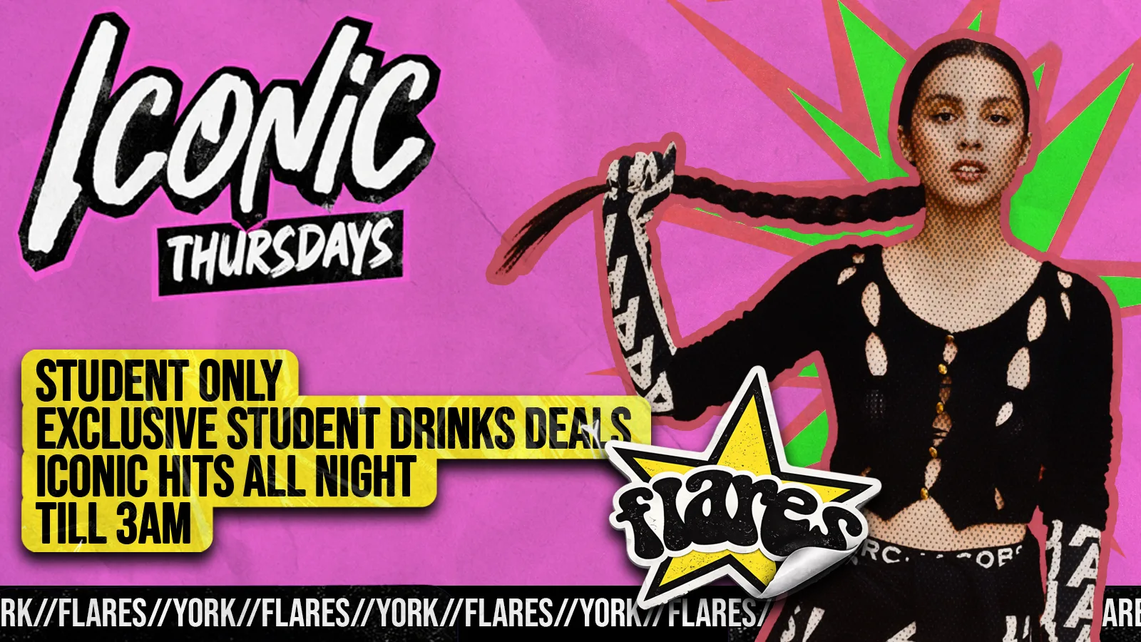Iconic Thursdays @ Flares ✨🪩 at Flares - York