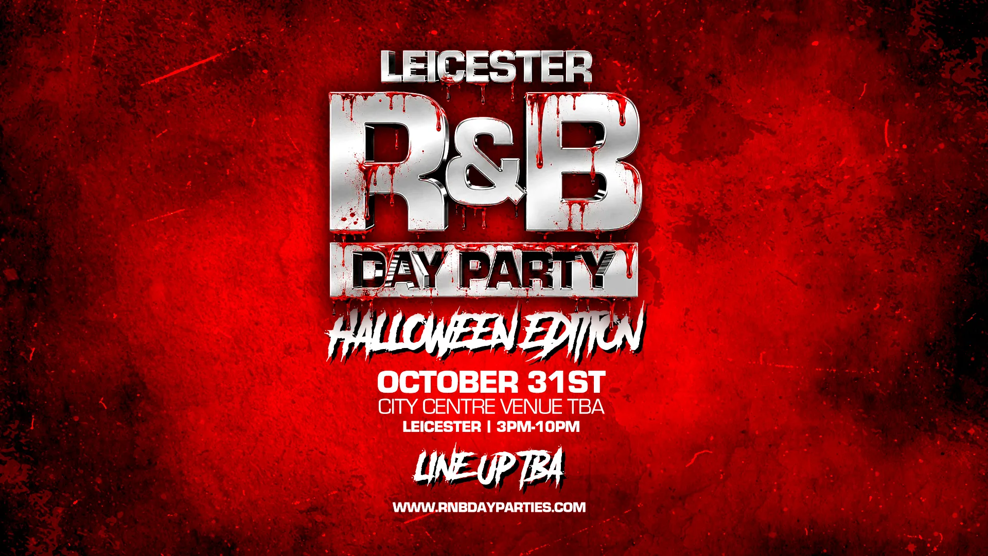 R&B DAY PARTY – HALLOWEEN EDITION at LEICESTER