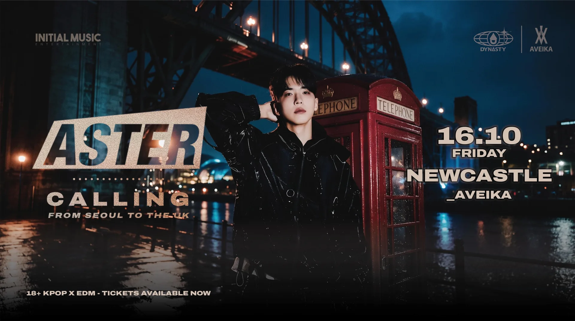 ASTER CALLING UK TOUR at Aveika