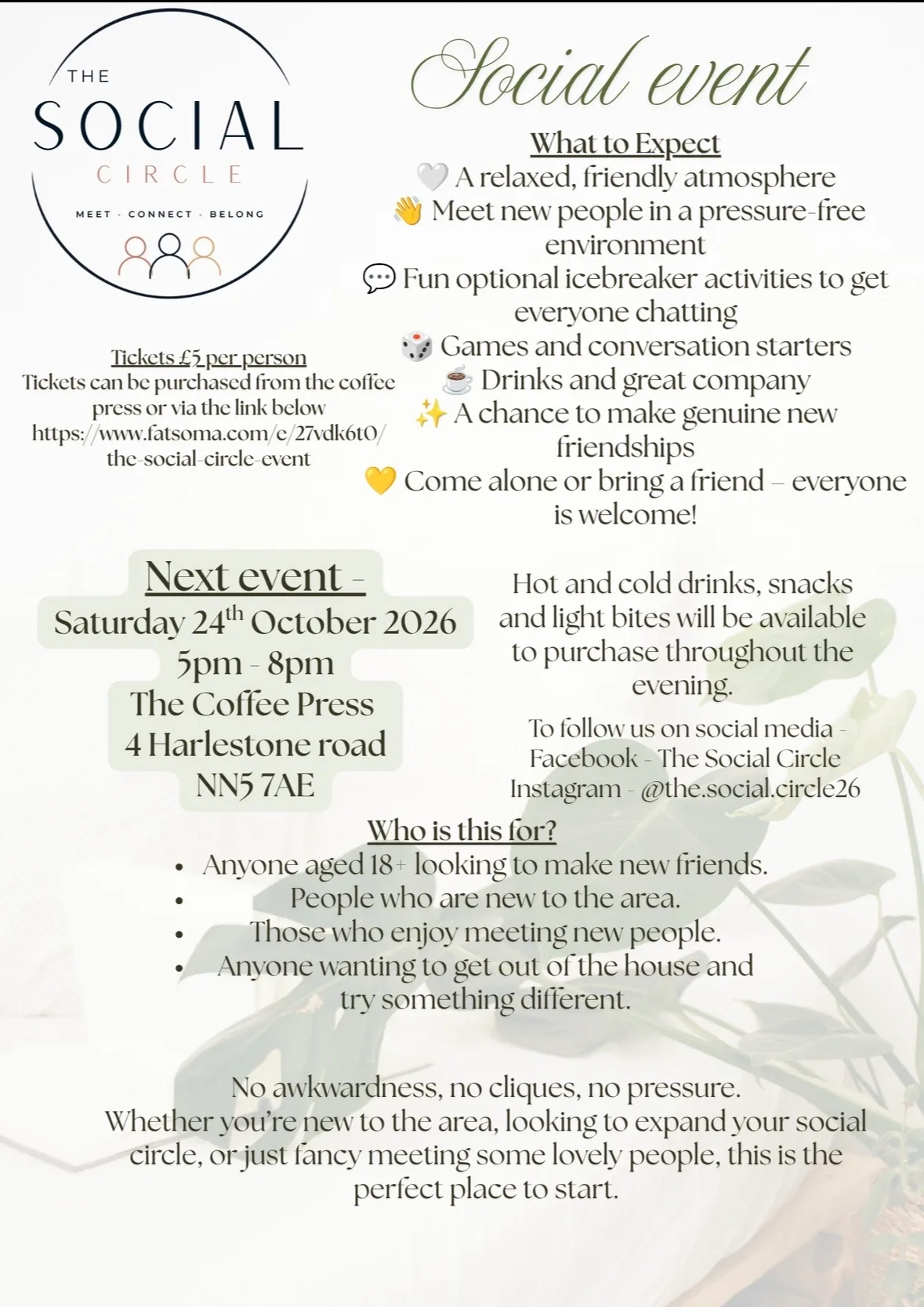 The Social Circle event