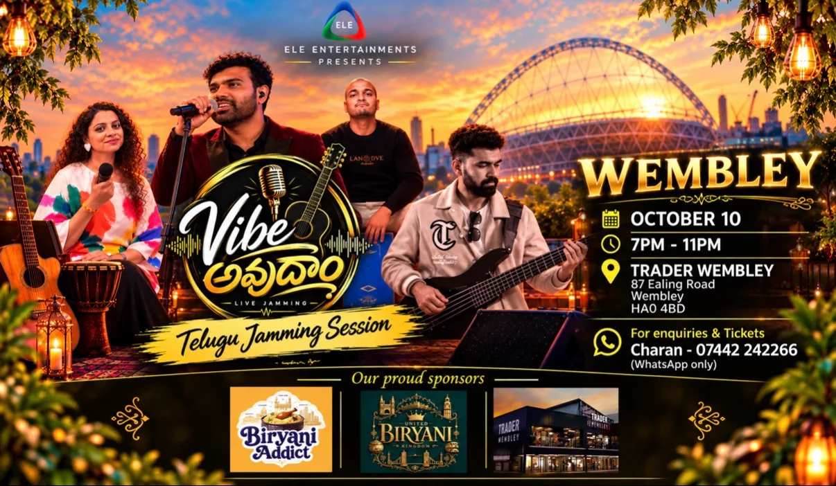 Telugu Jamming session WEMBLEY (VIBE AVDHAM) by ELE ENTERTAINMENTS