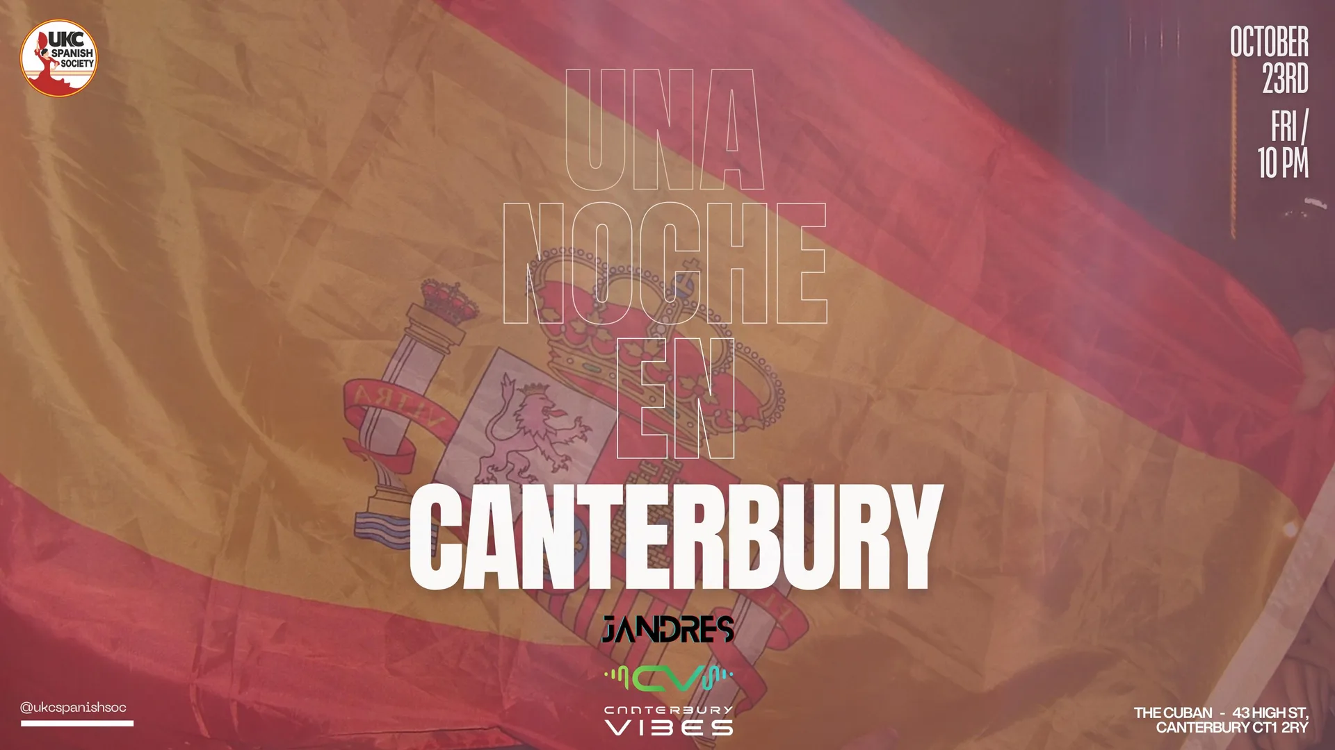 UNA NOCHE EN CANTERBURY at The Cuban