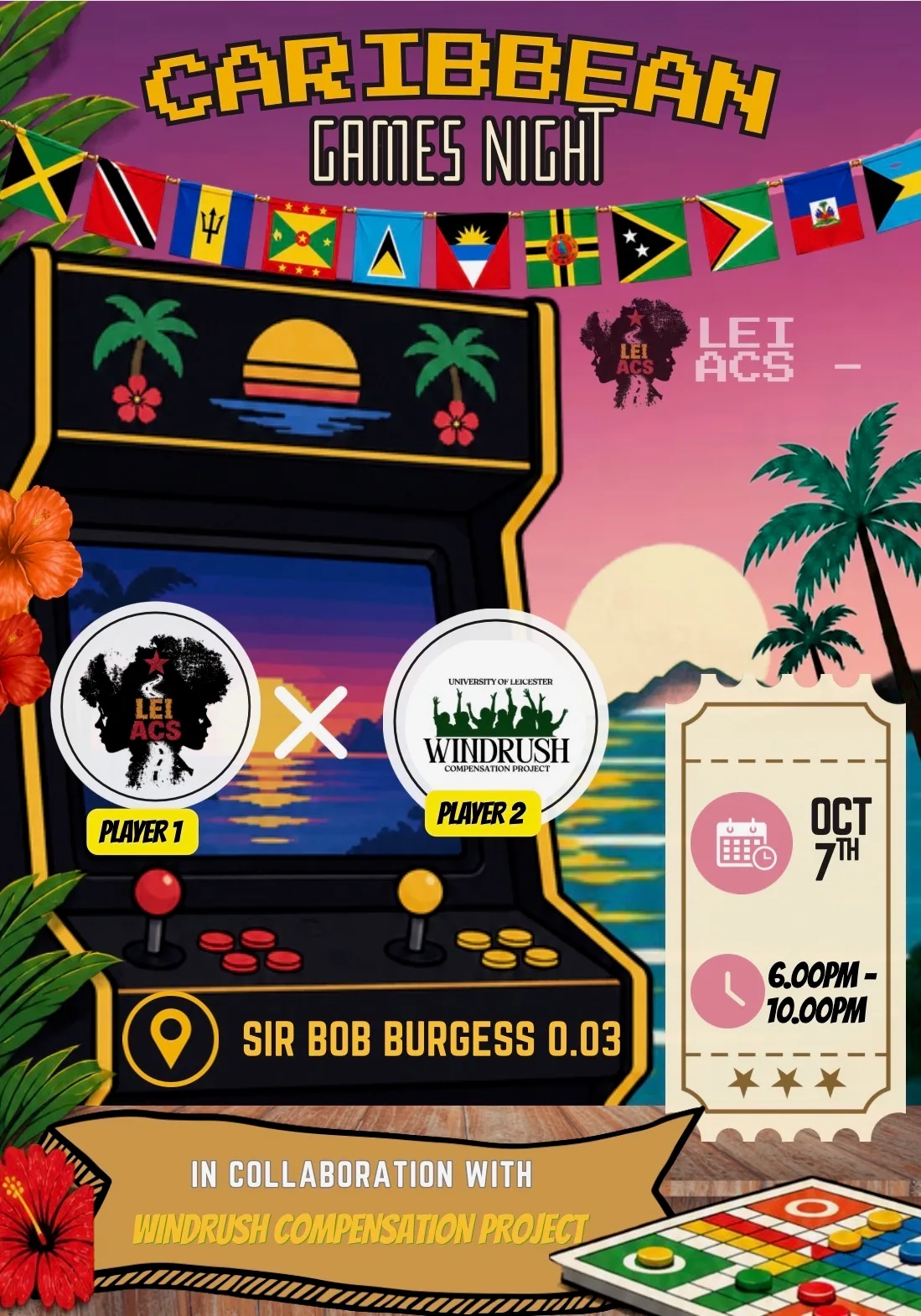 ACS CARIBBEAN GAMES NIGHT