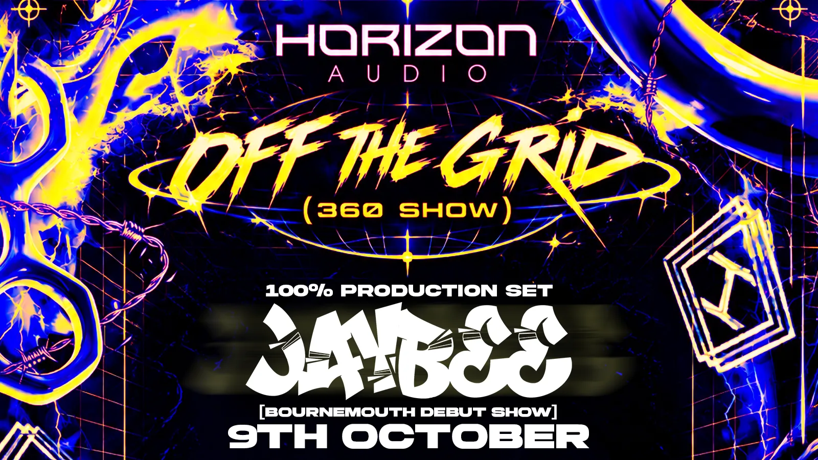 Horizon Audio: Off The Grid - Jaybee 100% Production Set at The Vault Nightclub Bournemouth