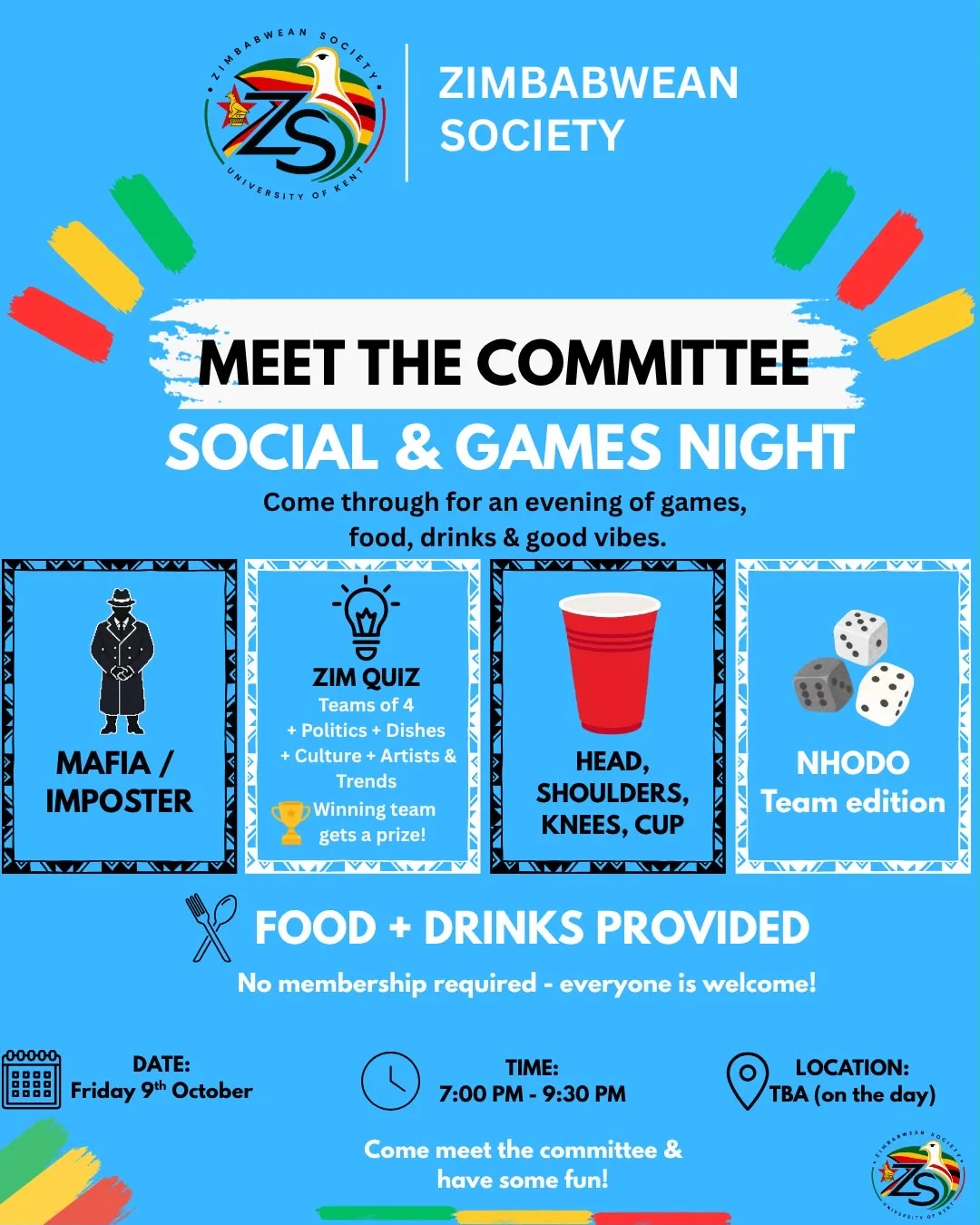 MEET AND GREET: Social and Games Night!