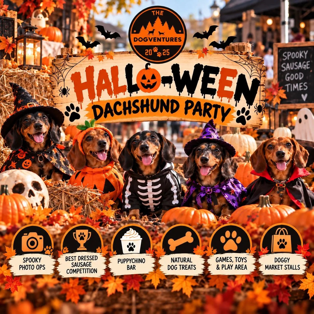 Hallo-ween Dachshund Party – Brighton at Revolution Revolution Brighton