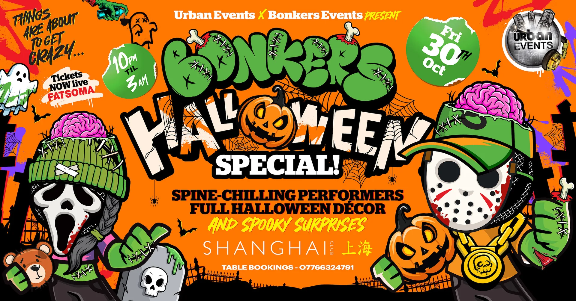 BONKERS HALLOWEEN SPECIAL | SHANGHAI CLUB | 30.10.26