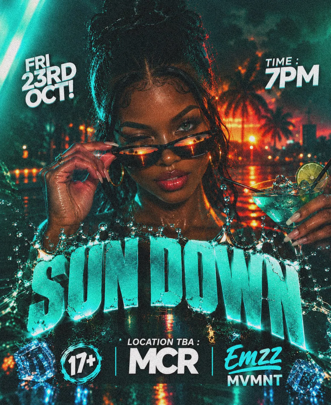 SUN DOWN🌴 : MCR🚦