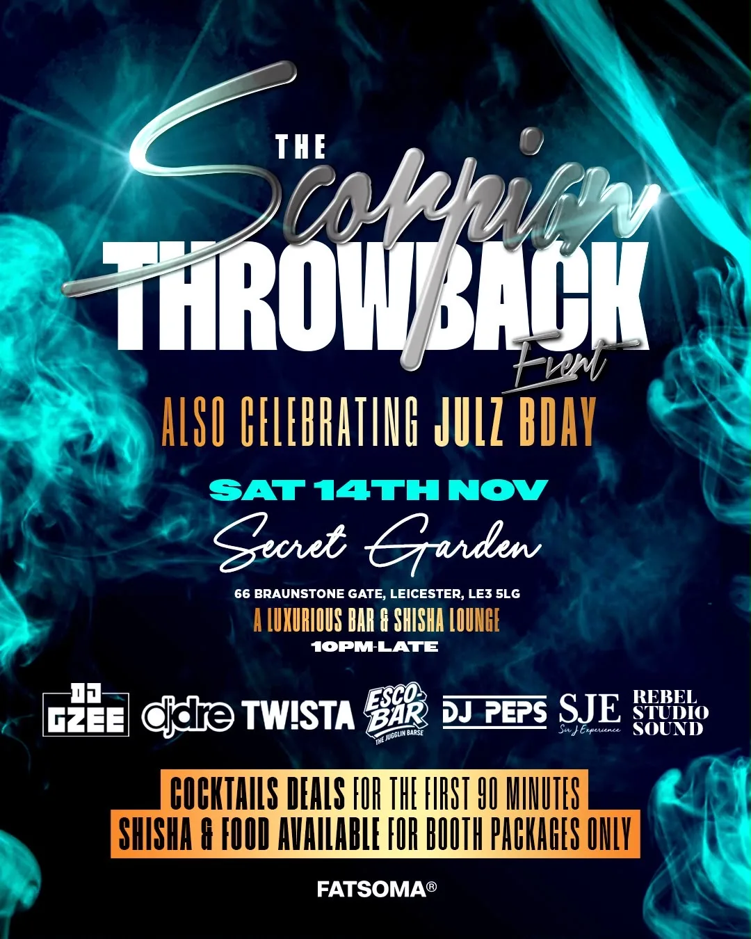 The Scorpion Throwback Event