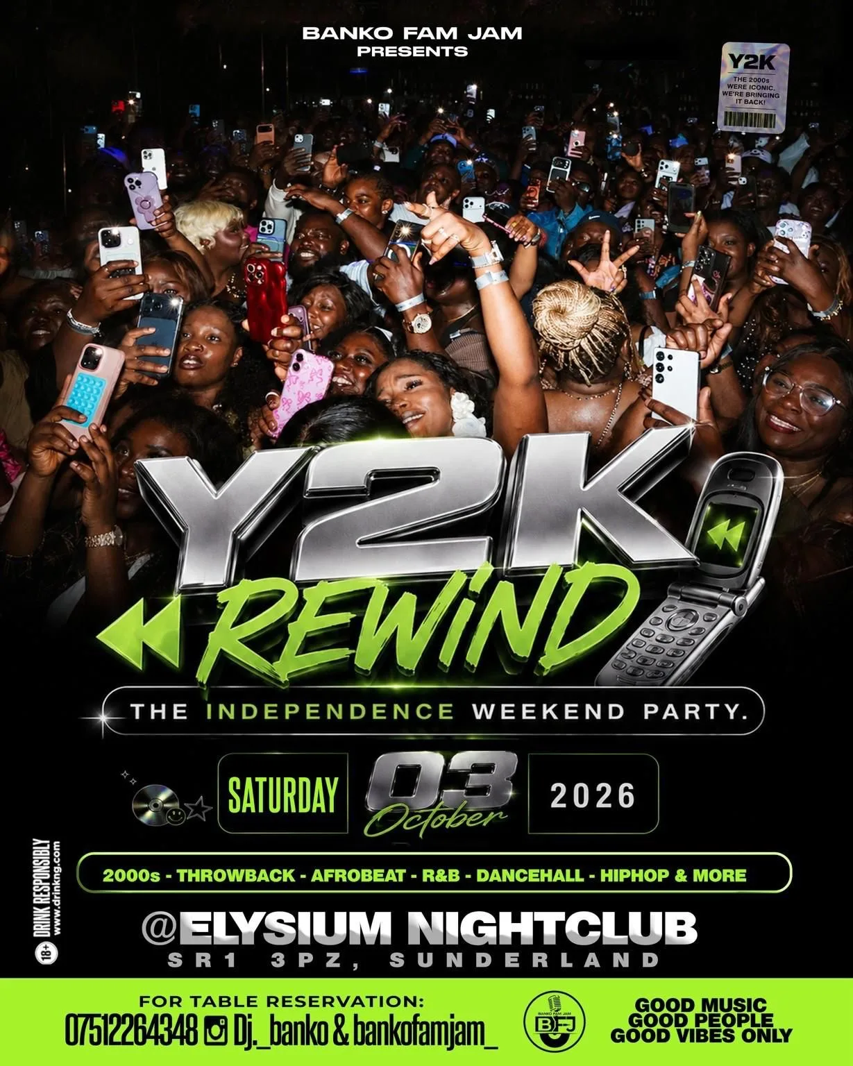 Y2K Rewind ( 🇳🇬 THE INDEPENDENCE WEEKEND PARTY 🇬🇧)