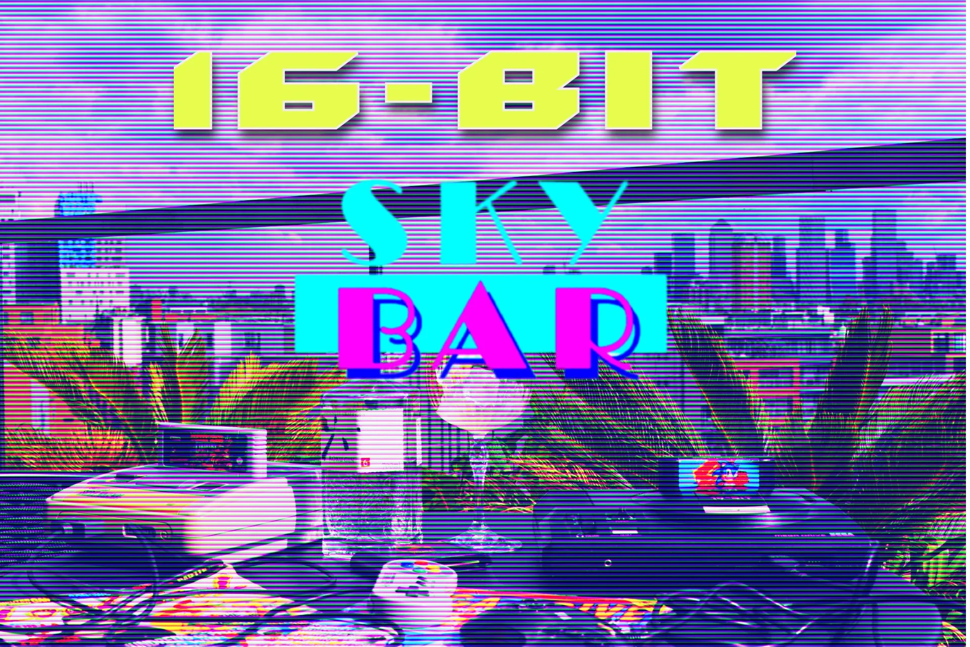 16-BIT SKY BAR.  Rooftop Retro Gaming & Networking at PocketSquare Skyline Bar & Terrace
