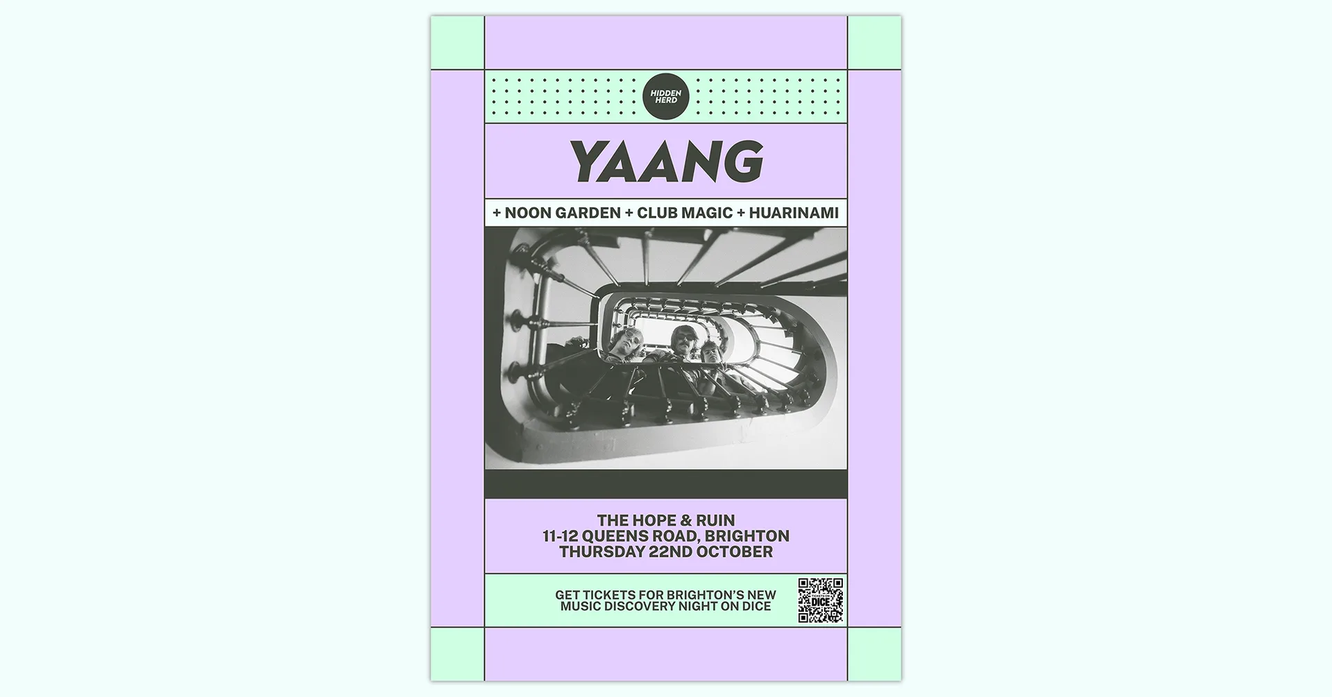 HH Presents: YAANG + Noon Garden + Club Magic + Huarinami