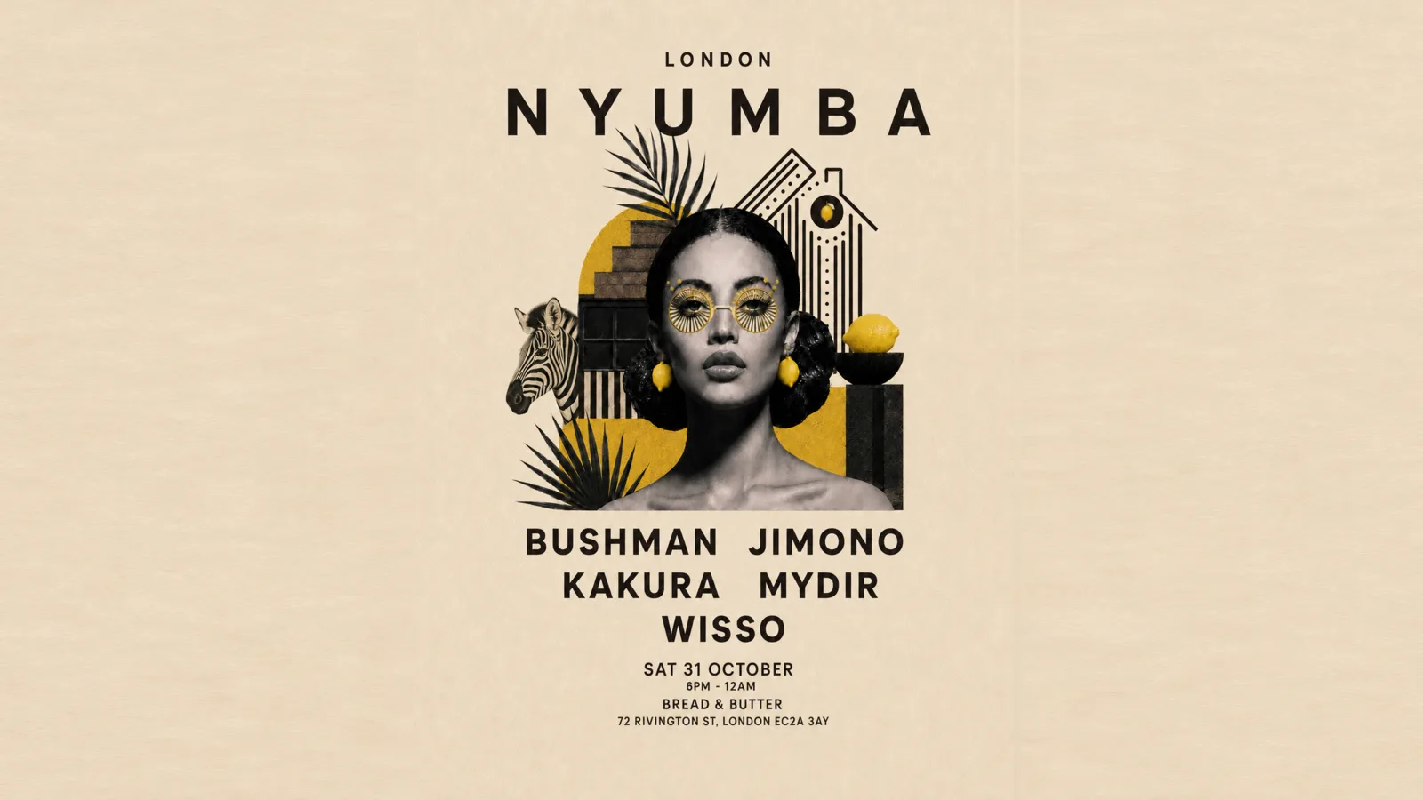 NYUMBA: Afro & Melodic House at Bread & Butter