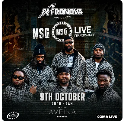 ONYX EVENTS X AFRONOVA PRESENTS: NSG PERFORMING LIVE!! at Aveika