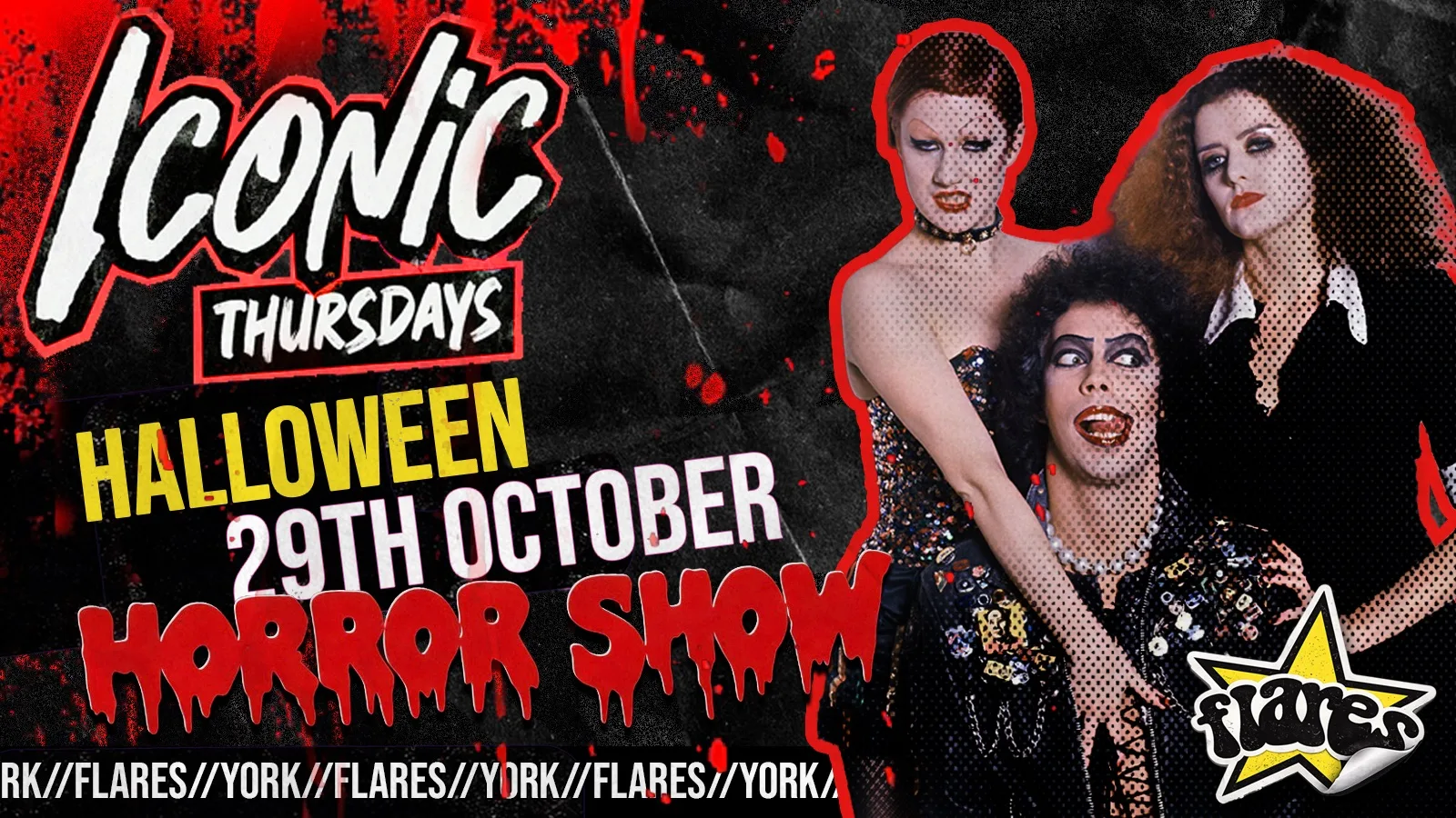 Iconic Horror Show @ Flares 🫦🖤👠