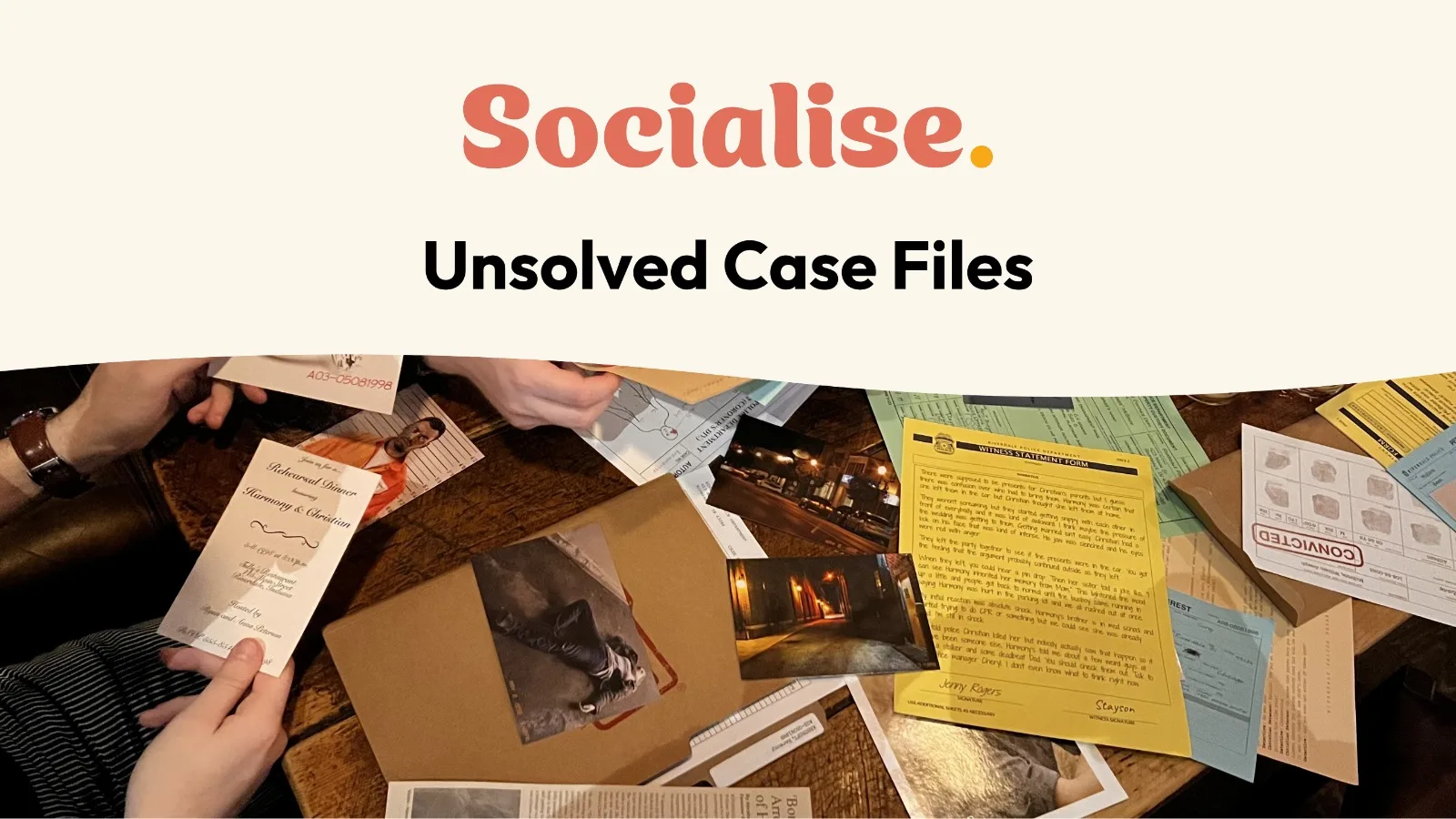 Unsolved Case Files: Solve A Murder! at King Street Brew House